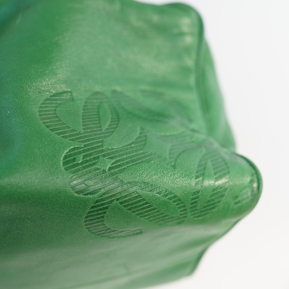 LOEWE mini bag tote with the anagram logo, Green - Picture 5 of 12